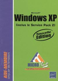 Microsoft Windows XP : inclus le Service Pack 2