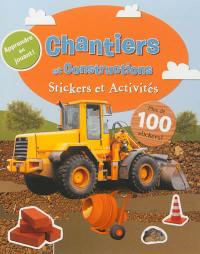 Chantiers et constructions : stickers et activités