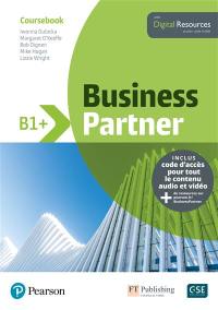 Business partner B1+ : coursebook with digital resources