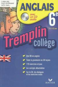 Tremplin collège, Anglais 6e, 11-12 ans