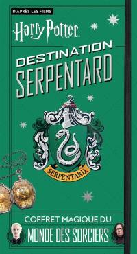 Destination Serpentard : d'après les films Harry Potter : coffret magique du monde des sorciers