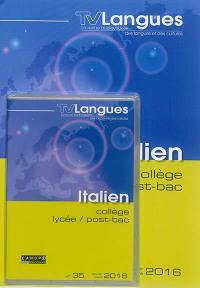 TV langues : italien collège, lycée, post-bac, n° 35