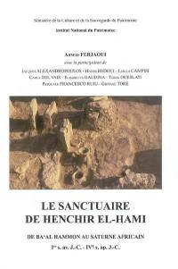 Le sanctuaire de Henchir el-Hami : de Ba'al Hammon au Saturne africain : Ier s. av. J.-C.-IVe s. apr. J.-C.