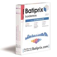 Batiprix 2021 : pack second oeuvre : bordereau
