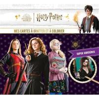 Harry Potter wizarding world : mes cartes à gratter et à colorier : super sorcières