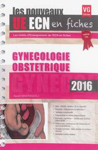 Gynécologie, obstétrique : 2016