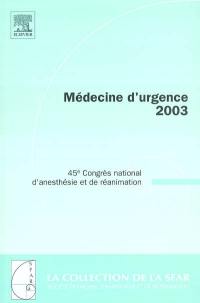 Médecine d'urgence 2003