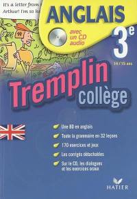 Tremplin collège, Anglais 3e, 14-15 ans