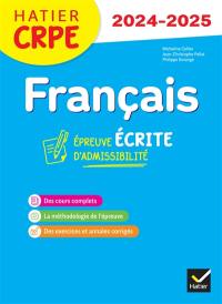 Français : épreuve écrite d'admissibilité : CRPE 2024-2025