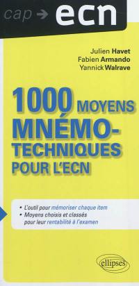 1.000 moyens mnémotechniques pour l'ECN