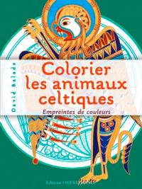 Colorier les animaux celtiques : empreintes de couleurs