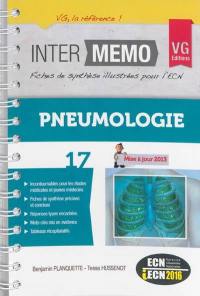 Pneumologie : fiches de synthèse illustrées pour l'ECN
