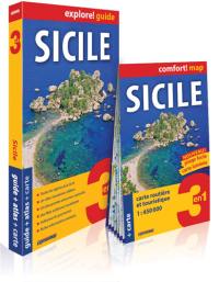 Sicile : 3 en 1 : guide + atlas + carte