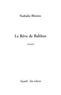 Le rêve de Balthus