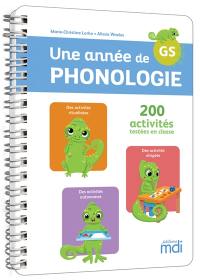 Une année de phonologie GS : 200 activités testées en classe
