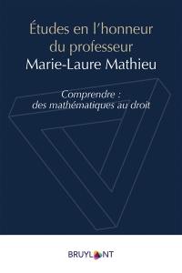 Etudes en l'honneur du professeur Marie-Laure Mathieu : comprendre, des mathématiques au droit
