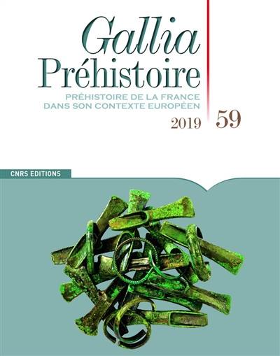 Gallia préhistoire, n° 59