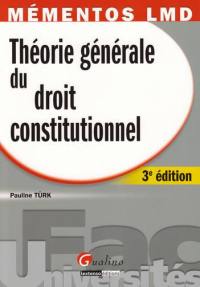 Théorie générale du droit constitutionnel