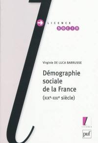 Démographie sociale de la France : XIXe-XXIe siècle