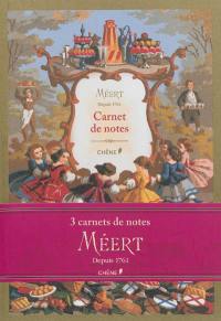 Carnet de notes Méert : depuis 1761 : format A5