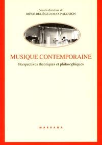 Musique contemporaine : perspectives théoriques et philosophiques