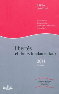 Libertés et droits fondamentaux 2011