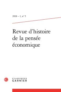 Revue d'histoire de la pensée économique, n° 5