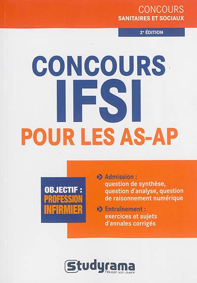 Concours IFSI pour les AS-AP : objectif : profession infirmier
