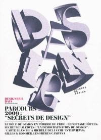 Parcours 2009 : secrets de design
