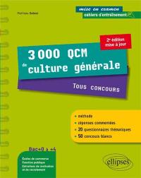 3.000 QCM de culture générale : tous concours