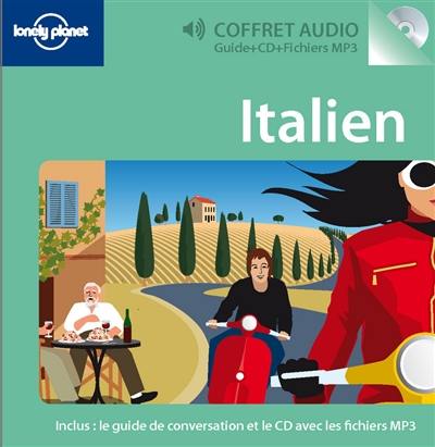 Italien : coffret audio : guide, CD, fichiers MP3