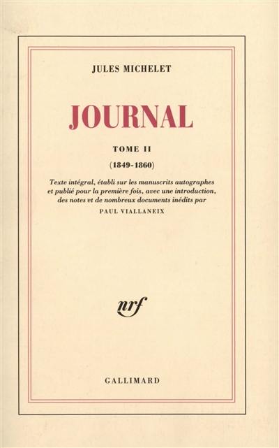 Journal. Vol. 2. 1849-1860