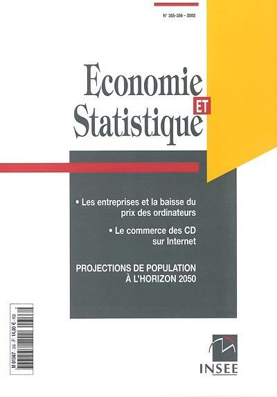 Economie et statistique, n° 355-356. Projections de population à l'horizon 2050