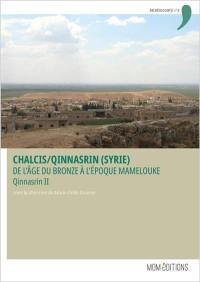 Qinnasrin. Vol. 2. Chalcis-Qinnasrin (Syrie) : de l'âge du bronze à l'époque mamelouke