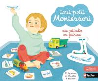 Tout-petit Montessori : mes véhicules en feutrine