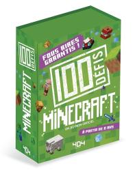 100 défis Minecraft : un jeu non officiel