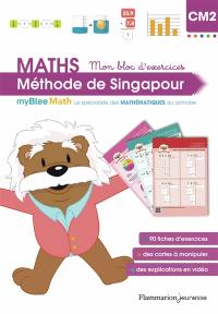 Maths, méthode de Singapour CM2 : mon bloc d'exercices