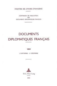 Documents diplomatiques français : 1939. 3 septembre-31 décembre