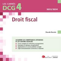 Droit fiscal : DCG 4, 2023-2024