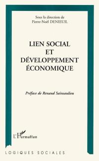 Lien social et développement économique