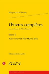Oeuvres complètes. Vol. 1
