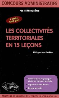 Les collectivités territoriales en 15 leçons : 2009-2010
