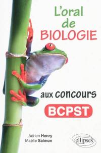 L'oral de biologie aux concours BCPST
