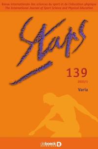 Staps, n° 139. Varia