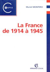 La France de 1914 à 1945