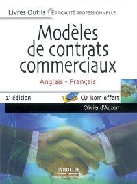 Modèles de contrats commerciaux : anglais-français