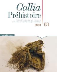 Gallia préhistoire, n° 63