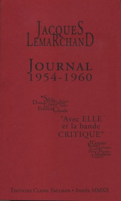 Journal. 1954-1960