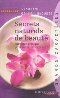 Secrets naturels de beauté