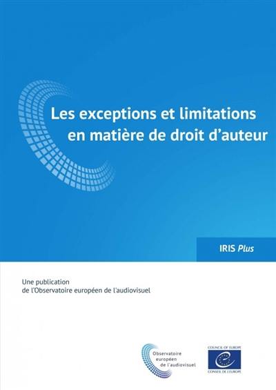 IRIS plus, n° 1 (2017). Les exceptions et limitations en matière de droit d'auteur